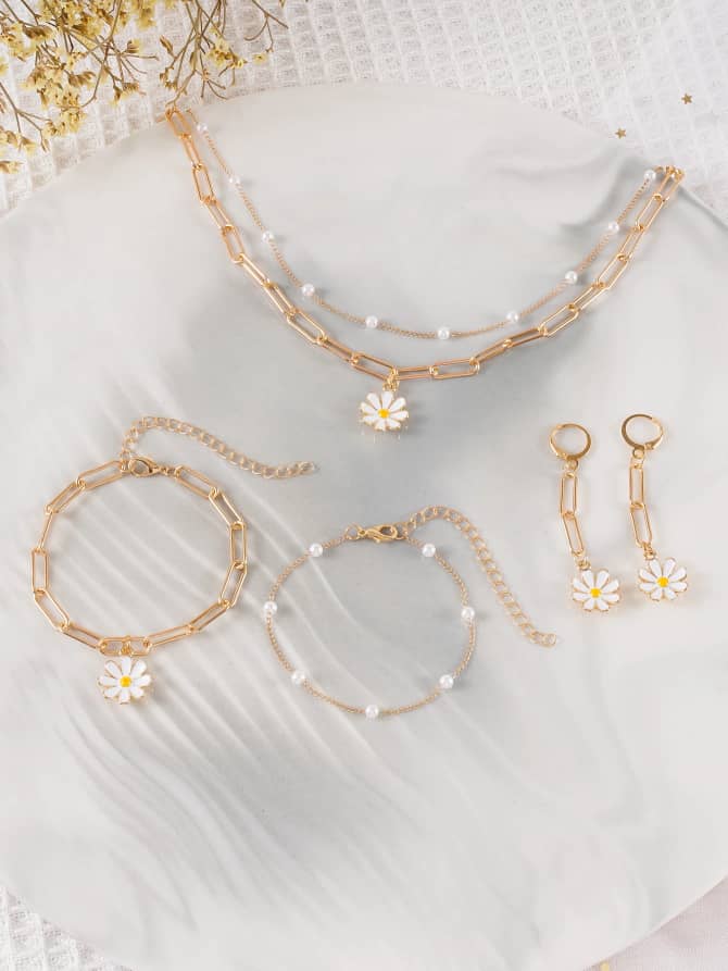 طقم سلسل عباد الشمس